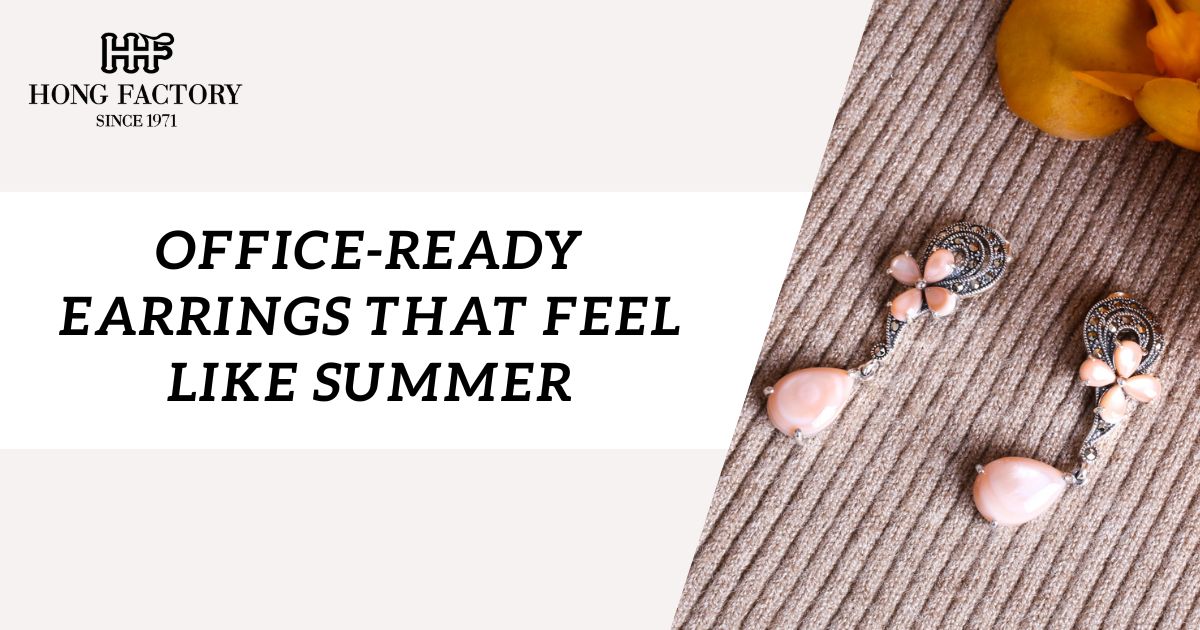 Office-Ready Earrings That Feel Like Summer