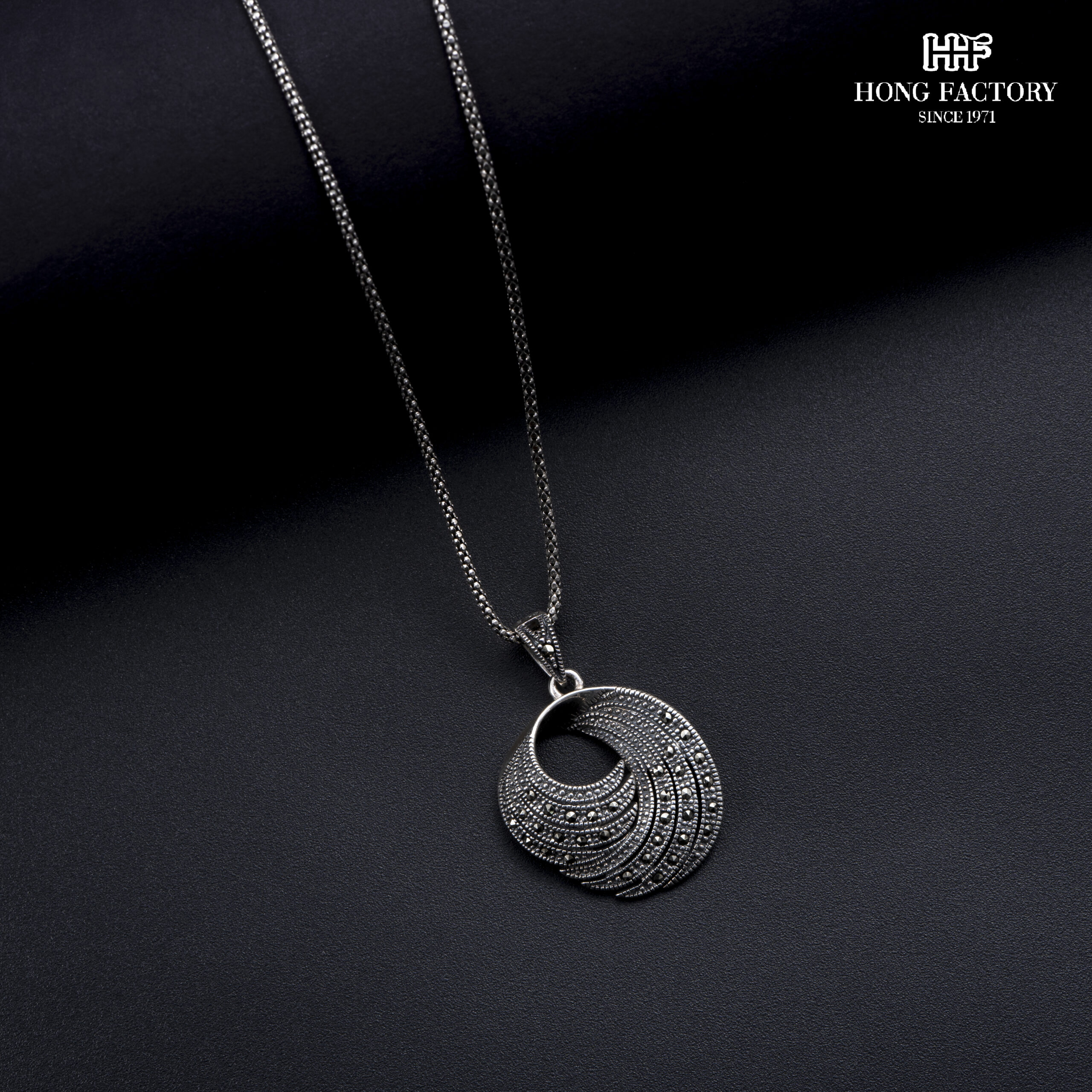 Marcasite Necklace Layering