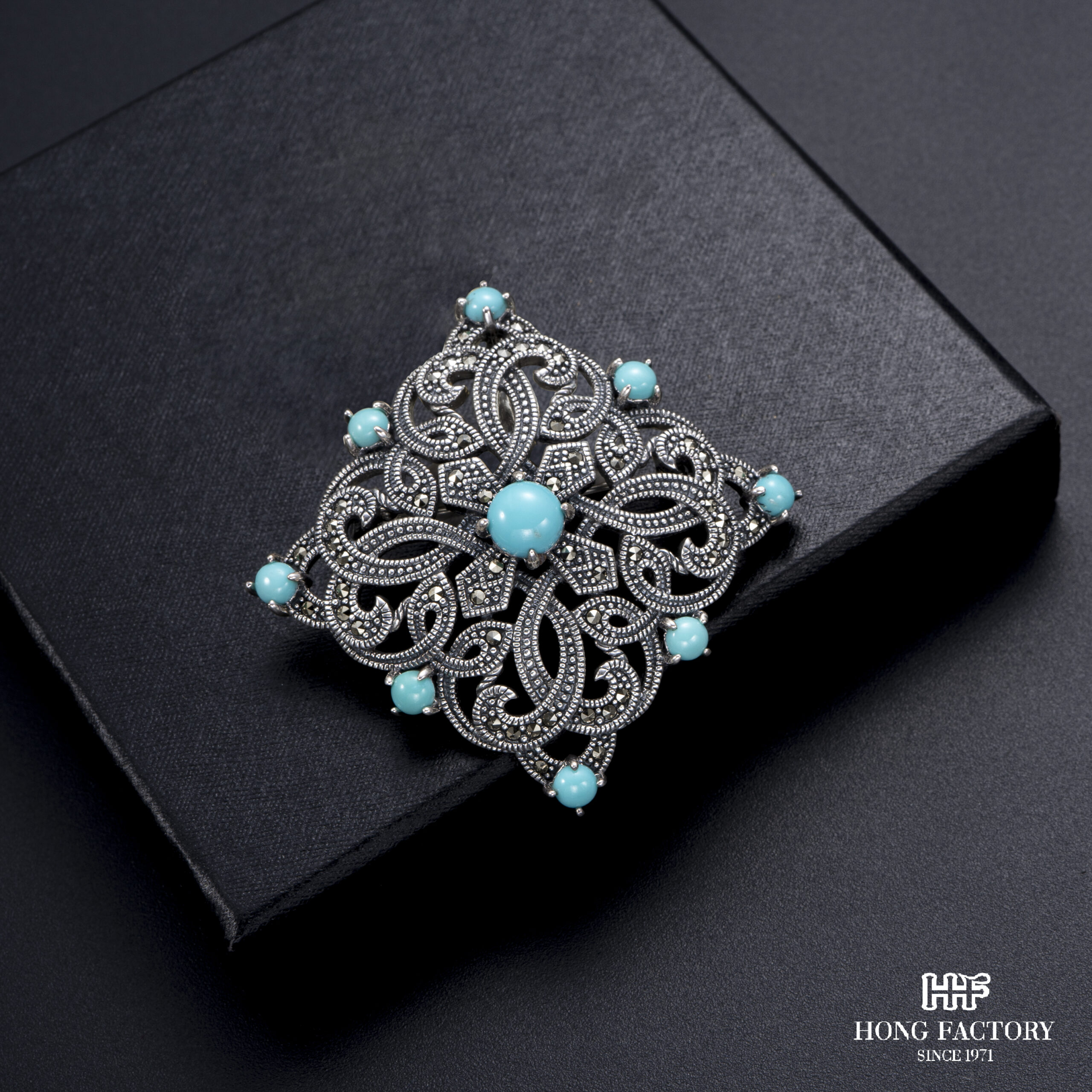 Handmade Marcasite Brooches