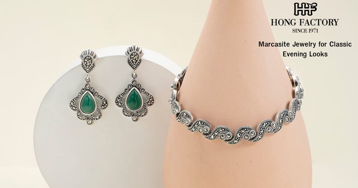 Marcasite Jewelry for Classic Evening Looks