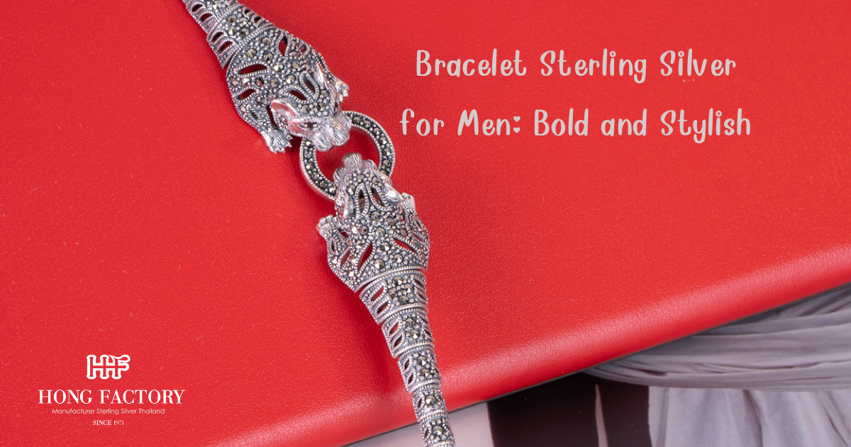 Bracelet Sterling Silver for Men: Bold and Stylish