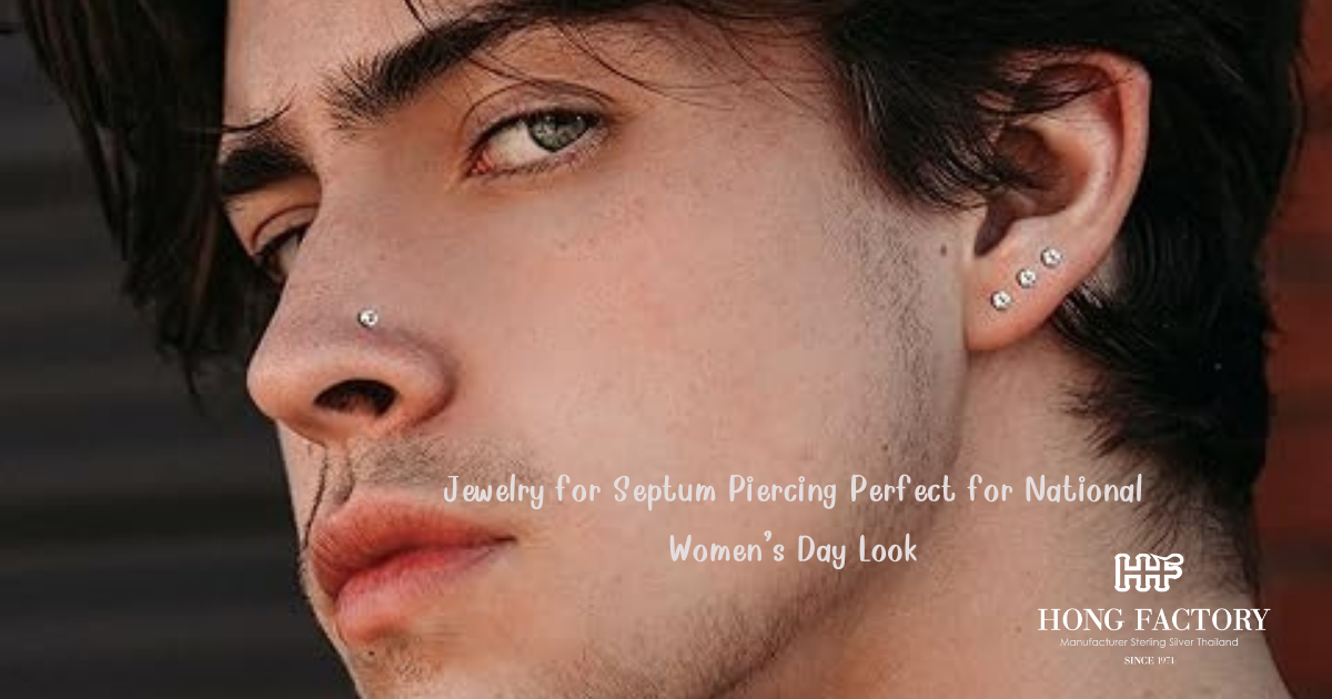 Jewelry for Septum Piercing Perfect for National Women’s Day Look