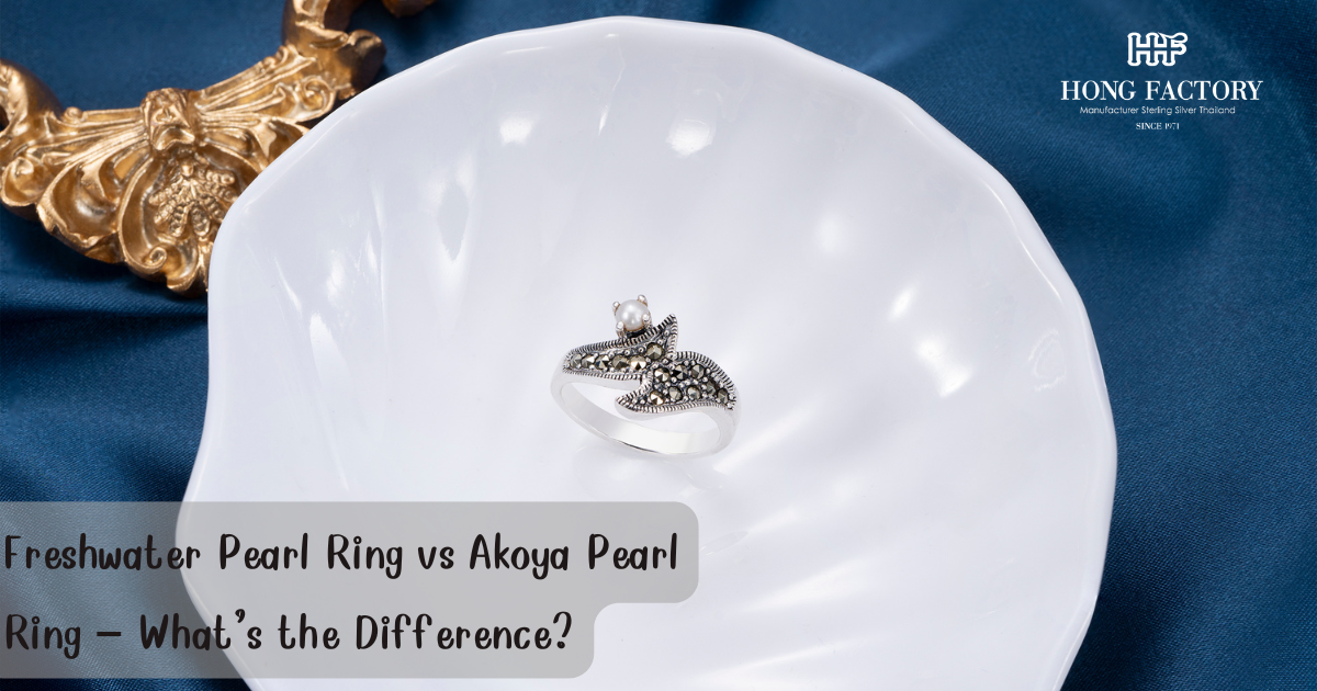 Freshwater Pearl Ring vs Akoya Pearl Ring – What’s the Difference?