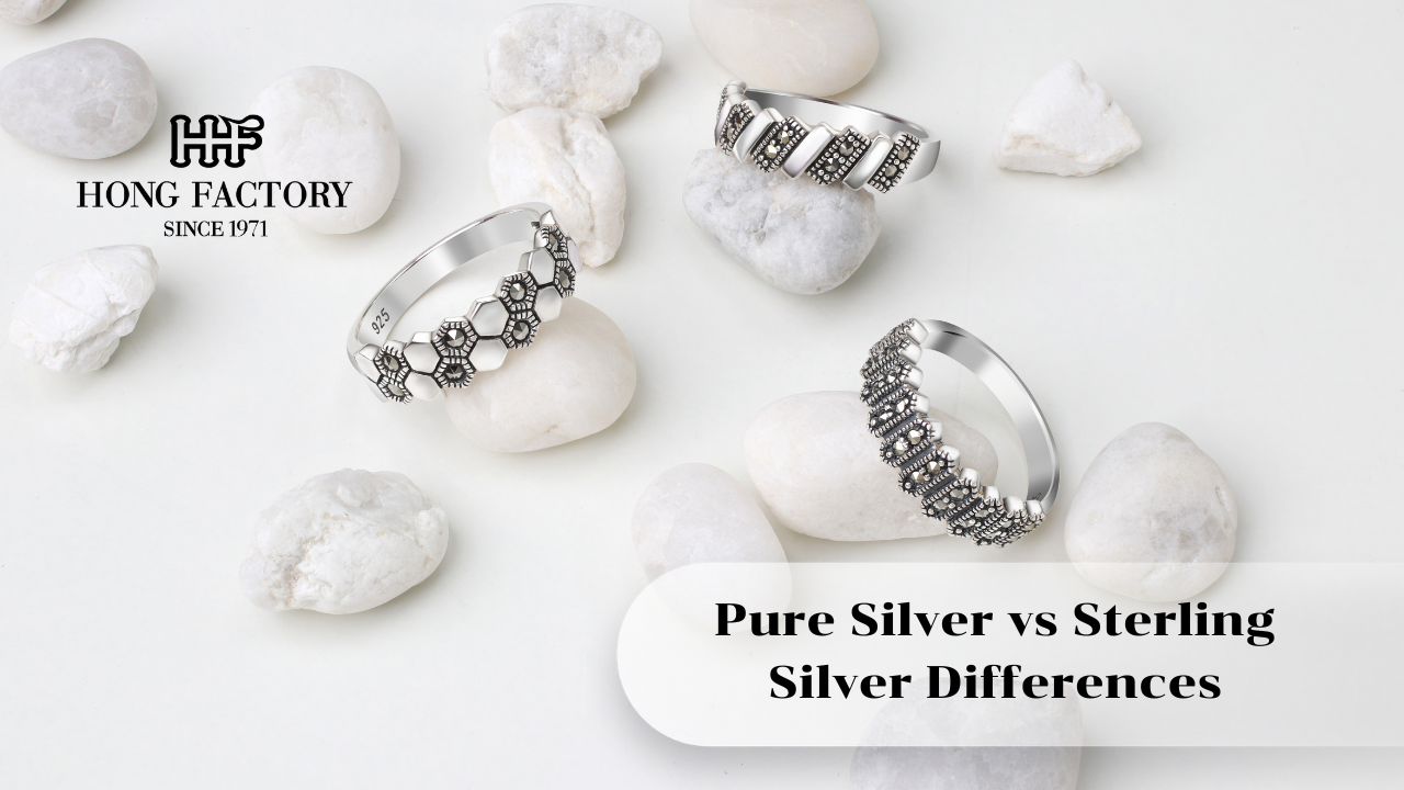 Pure Silver vs Sterling Silver Differences