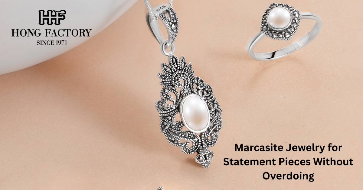 Marcasite Jewelry for Statement Pieces Without Overdoing