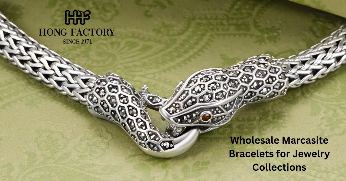 Wholesale Marcasite Bracelets for Jewelry Collections