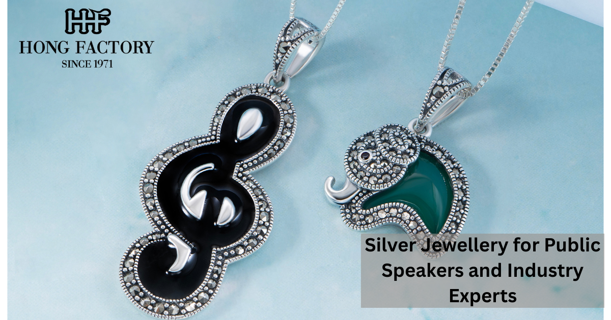 Silver Jewellery for Public Speakers and Industry Experts