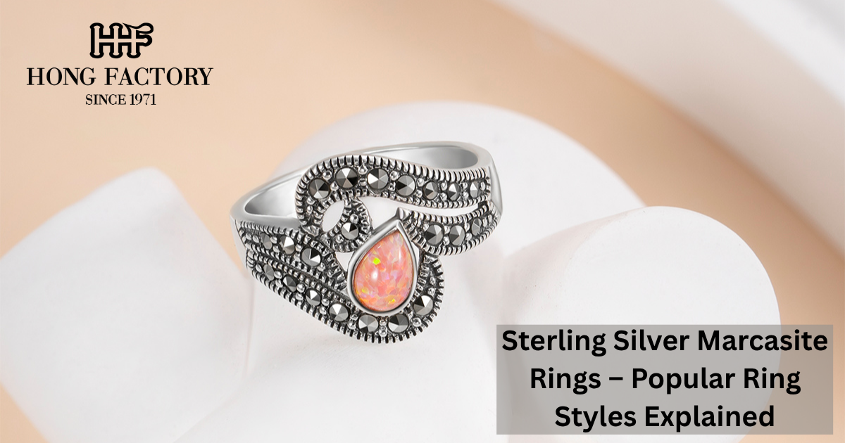 Sterling Silver Marcasite Rings – Popular Ring Styles Explained