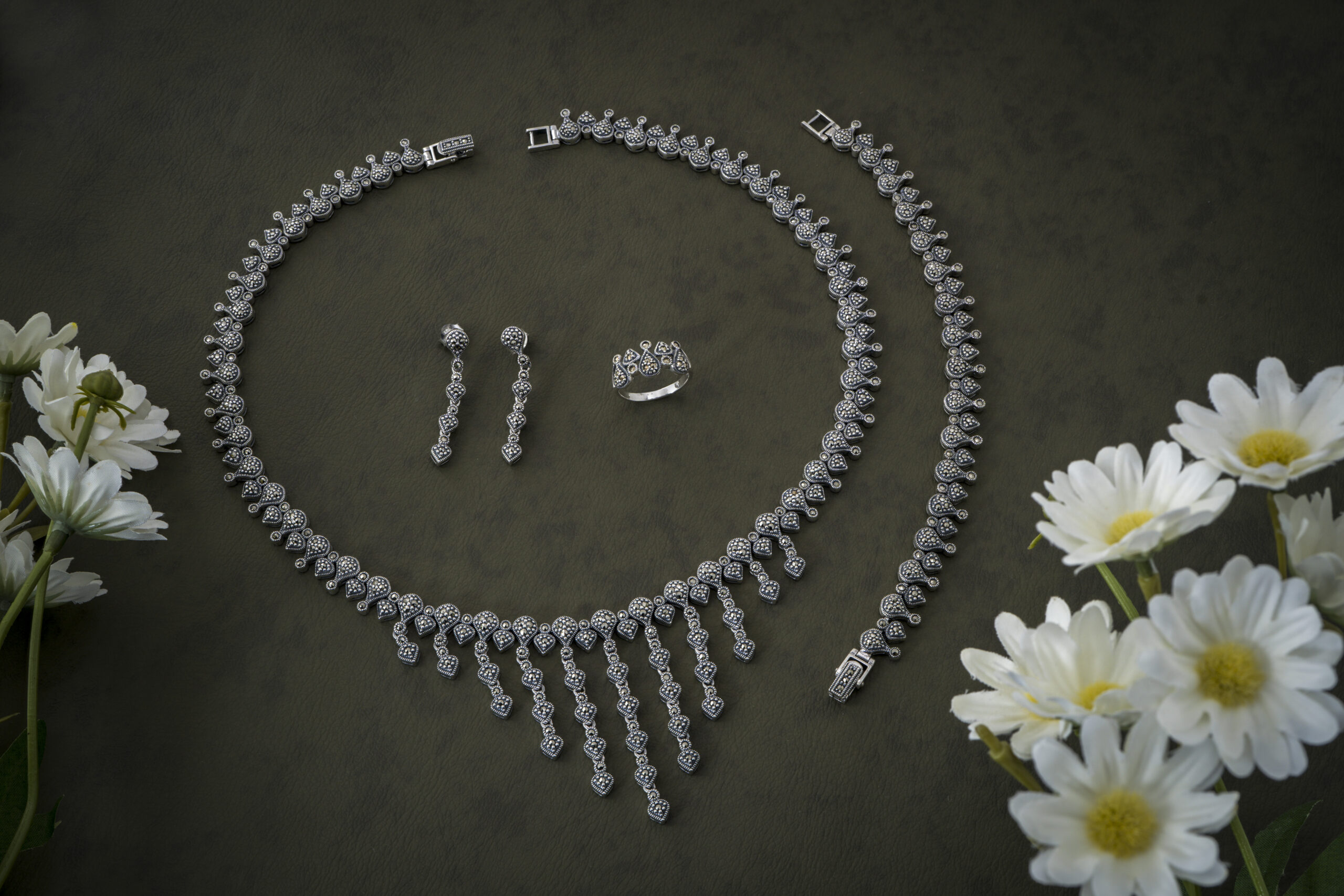 Marcasite Silver Jewelry