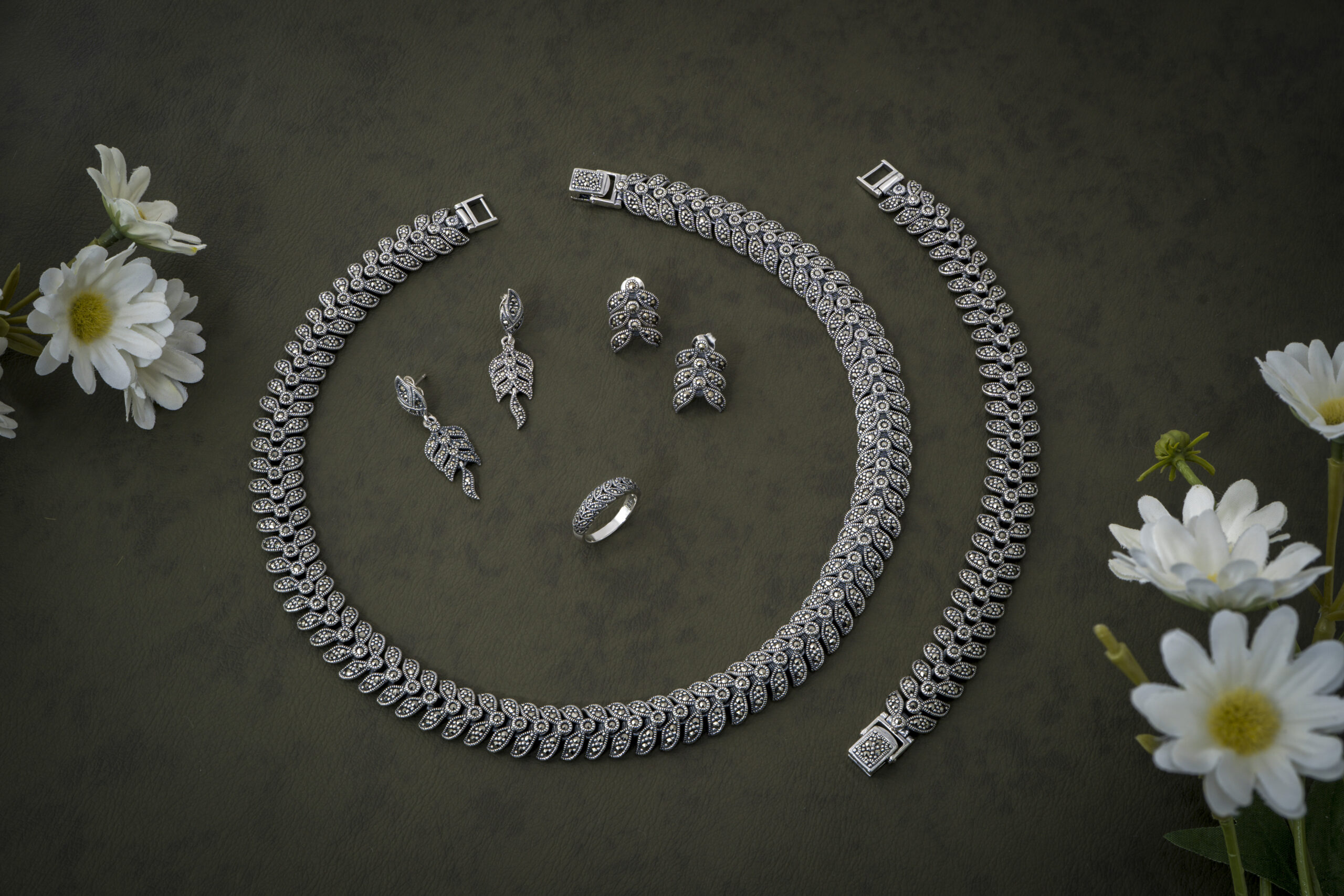 Marcasite Silver Jewelry