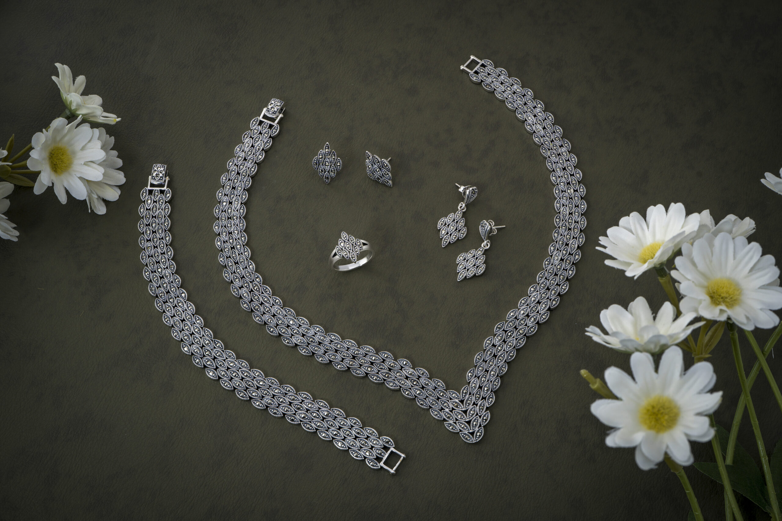 Marcasite Silver Jewelry