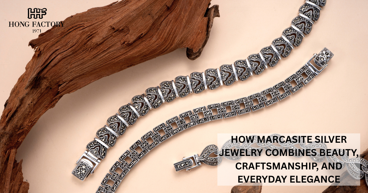 How Marcasite Silver Jewelry Combines Beauty, Craftsmanship, and Everyday Elegance