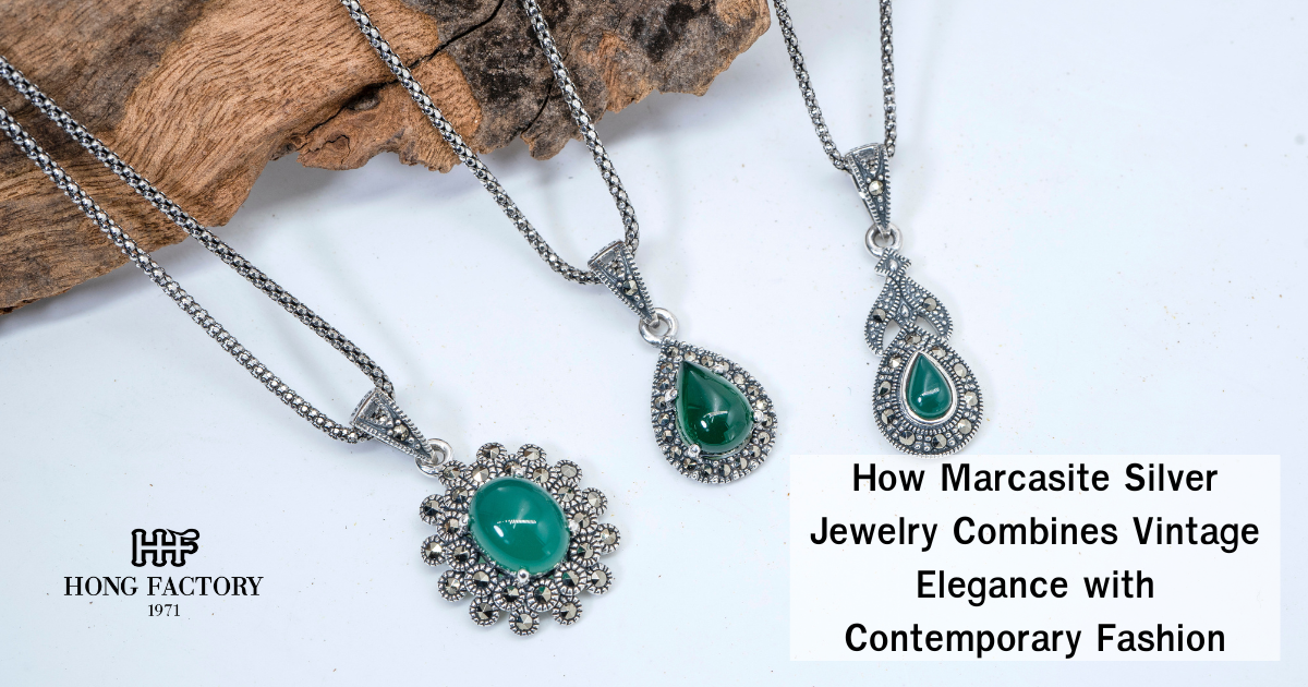 How Marcasite Silver Jewelry Combines Vintage Elegance with Contemporary Fashion