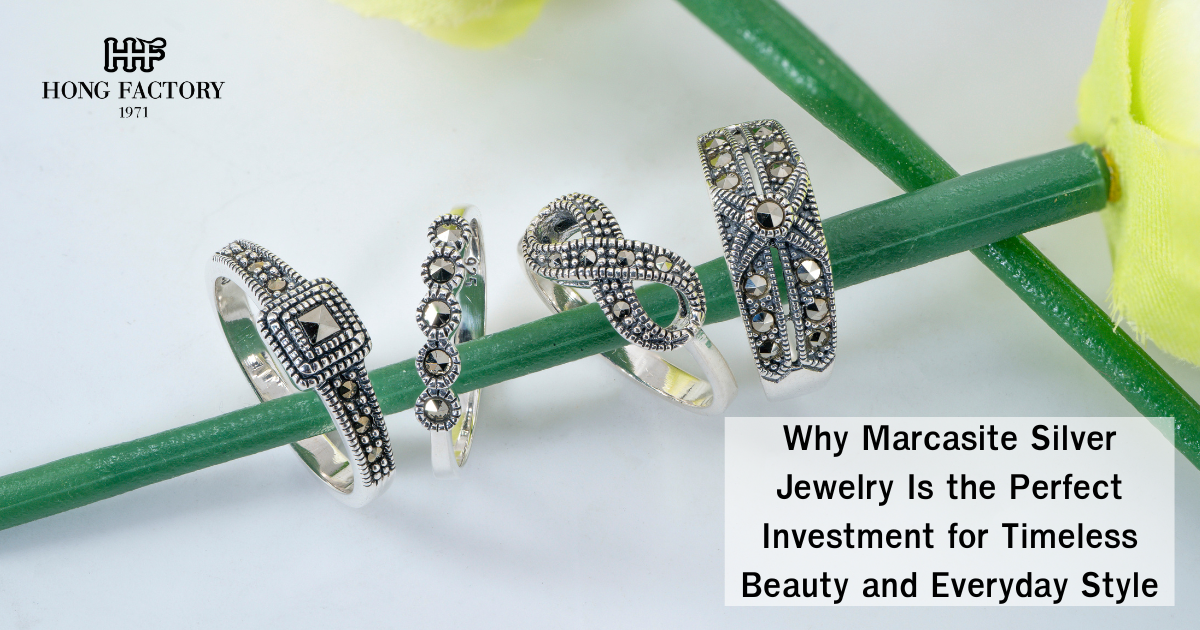 Why Marcasite Silver Jewelry Is the Perfect Investment for Timeless Beauty and Everyday Style