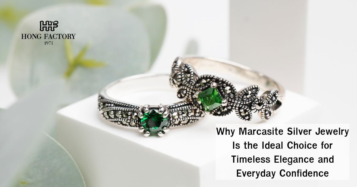 Why Marcasite Silver Jewelry Is the Ideal Choice for Timeless Elegance and Everyday Confidence